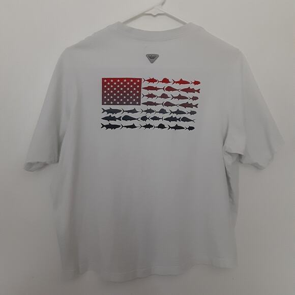 Columbia PFG Reel Legends T Shirts Bundle Womens M Florida American Flag... - Picture 1 of 7
